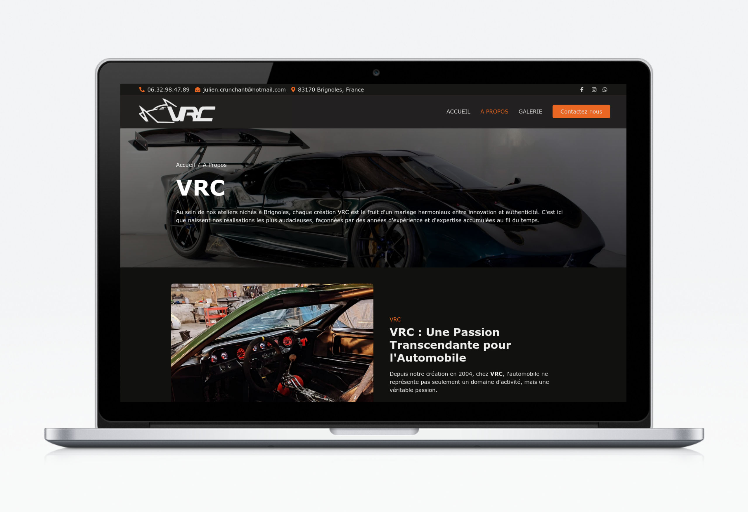 Site Web : VRC